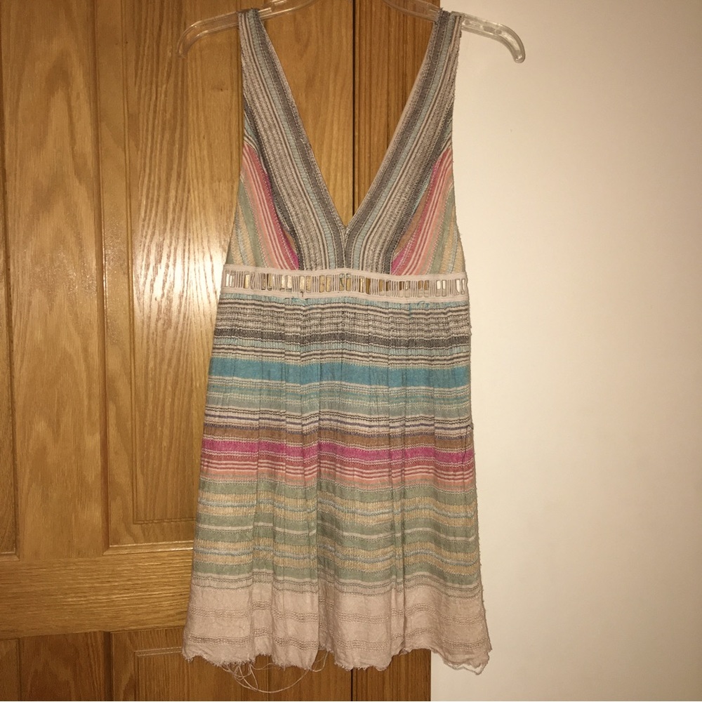 ecote dress empire waist size 4 vintage made in India